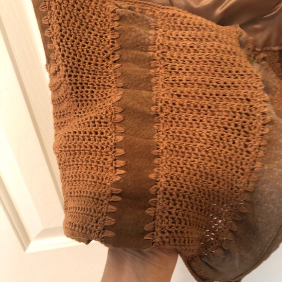 Wet Seal Vintage Leather Halter Top (Size Medium) Good Condition & Very Unique ( - Picture 6 of 6